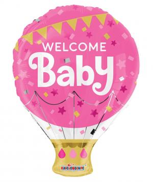 Folieballong Welcome Baby